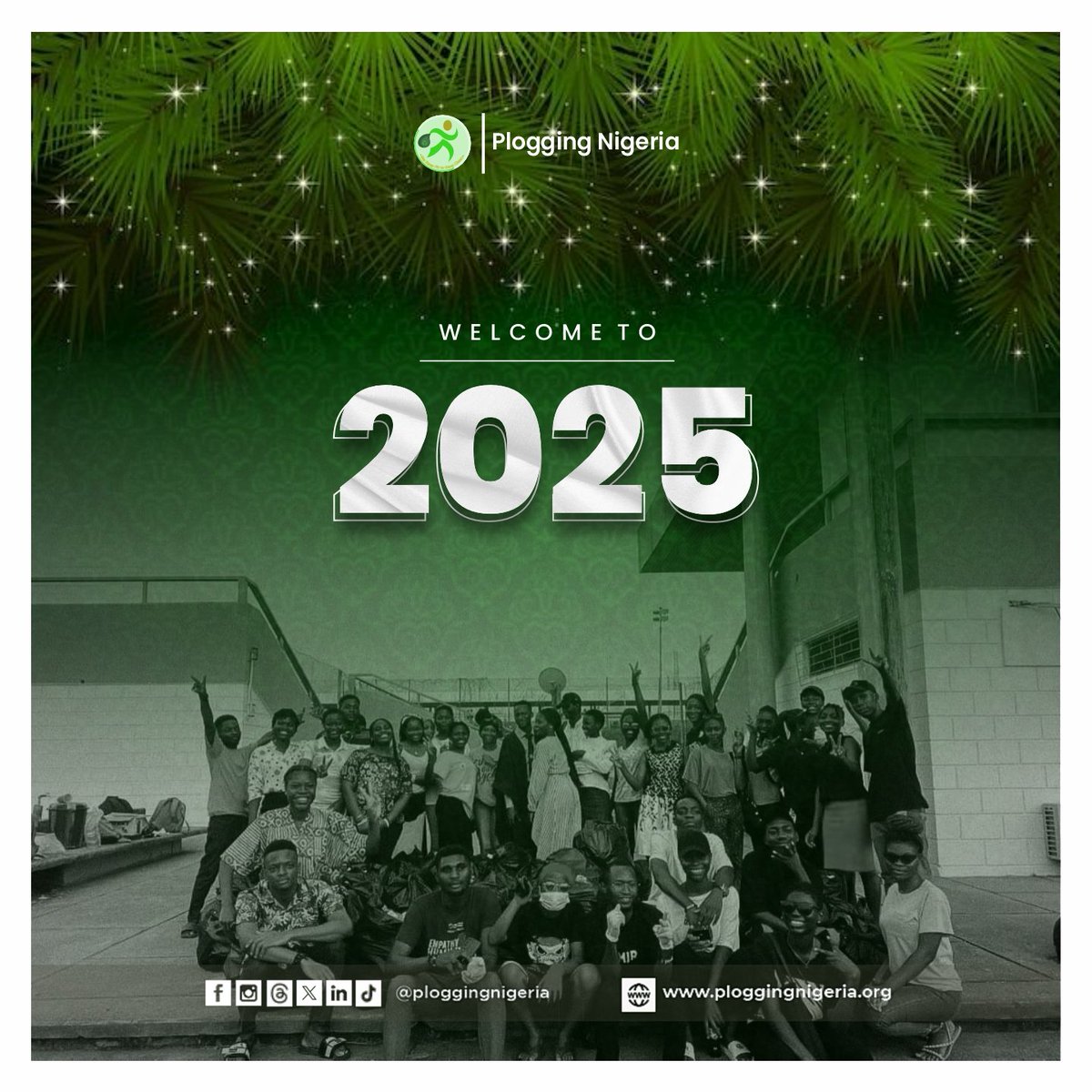 WELCOME TO 2️⃣0️⃣2️⃣5️⃣! 🥳🥳🥳

It's the dawn of a new chapter, a new season, a new year. A fresh start to everything, which comes with a renewed hope for sustainable change. ✨🆕🤩

From Plogging Nigeria, we wish you a Happy New Year! 🎉🎉🎊🎊

#HappyNewYear
#PloggingNigeria