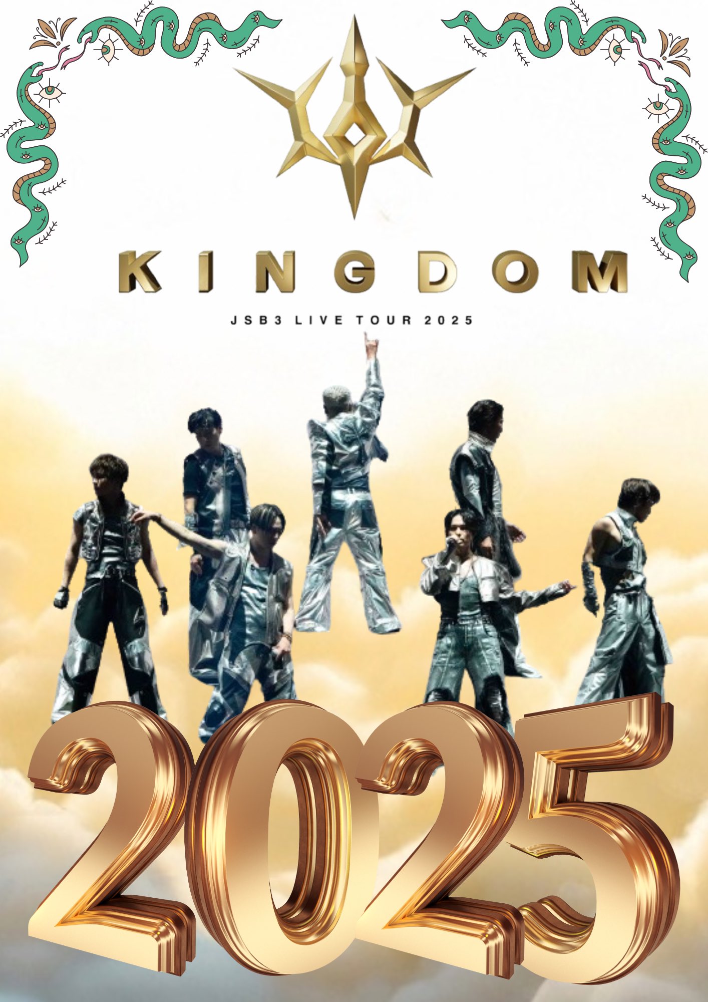 ミュージシャン RYUJI KINGDOM JSB3 LIVE TOUR 2025 三代目 J SOUL BROTHERS LIVE TOUR 2025 
