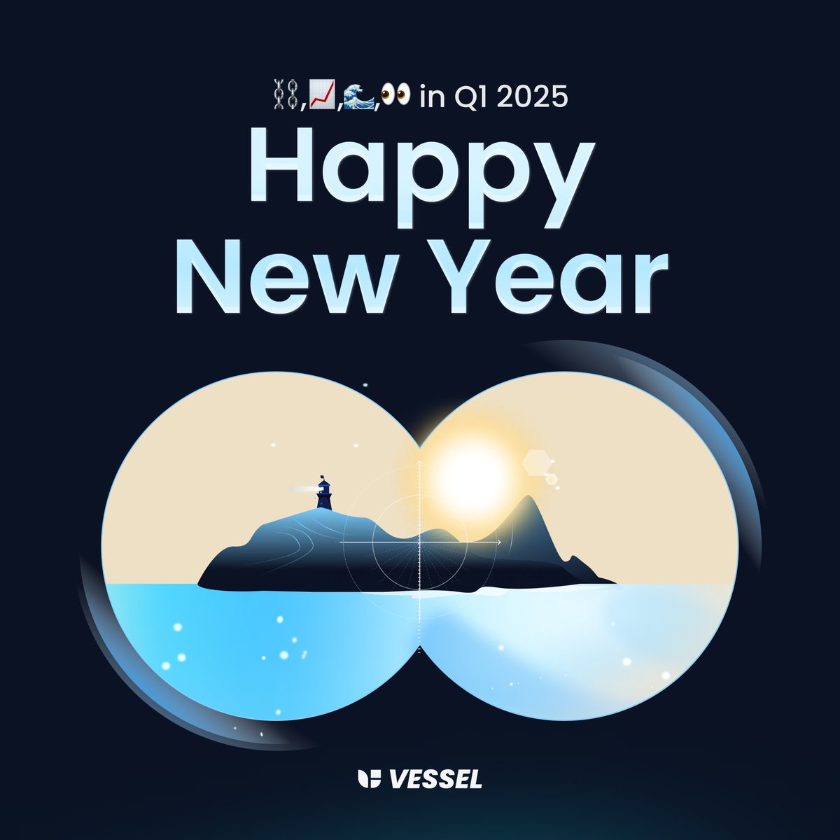 🎉 Happy New Year from Vessel Finance! 🎉

May 2025 bring you closer to success, growth, and on-chain future!

🌊What’s Coming for Vessel in 2025:

More Campaigns to Boost Liquidity and User Growth: We’re ramping up our efforts to drive liquidity on Vessel Finance, with new