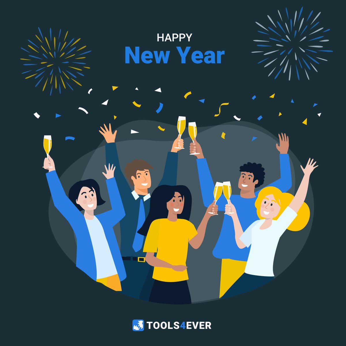Tools4everNL's tweet photo. 🎉 Happy New Year!🎉

We willen al onze klanten, partners en collega's bedanken voor het vertrouwen en de samenwerking in het afgelopen jaar. Dankzij jullie kunnen we blijven innoveren en groeien.

Laten we er samen een succesvol en onvergetelijk jaar van maken! 🥂 https://t.co/XNznK8uhLH