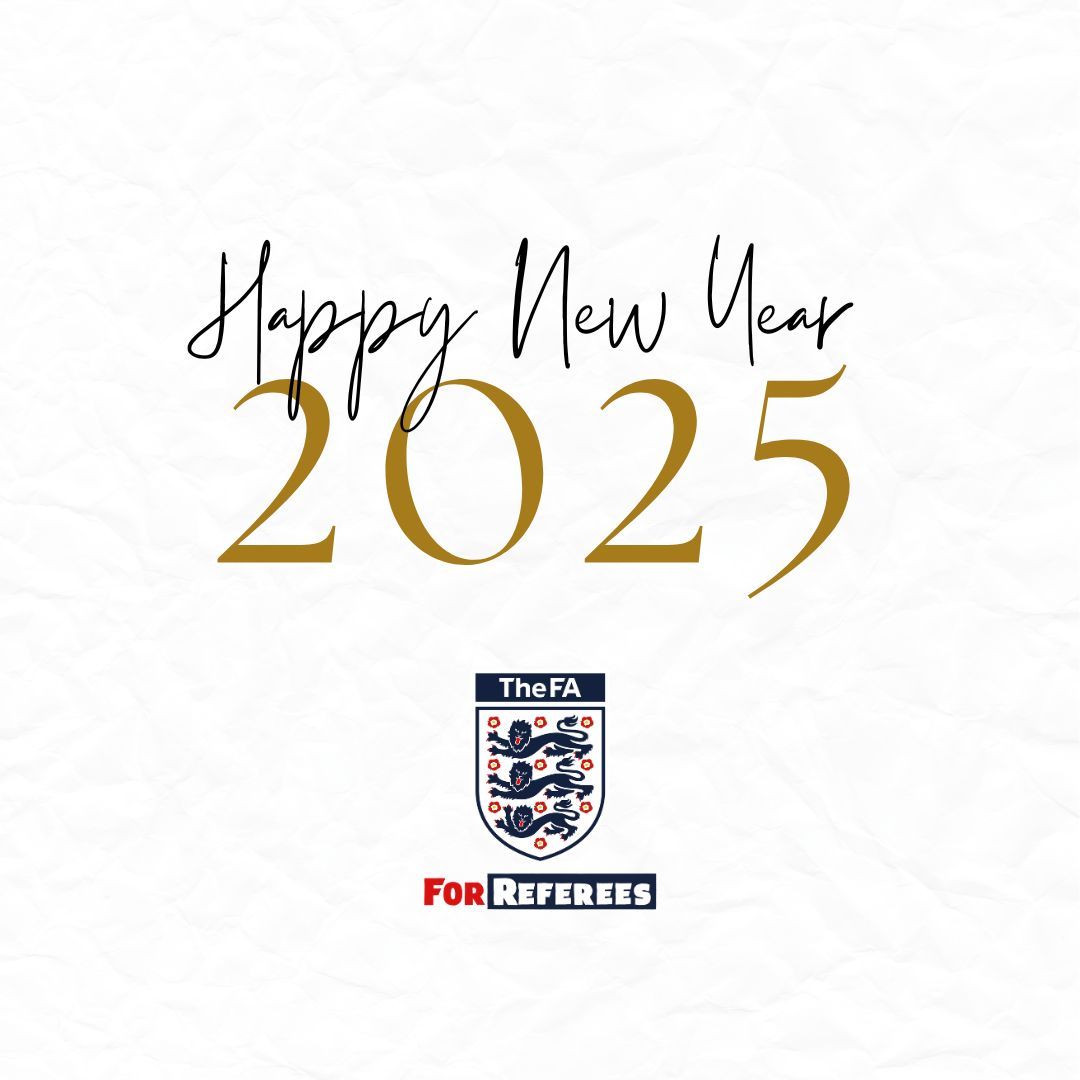 Happy New Year from everyone at FA Refereeing 🎉