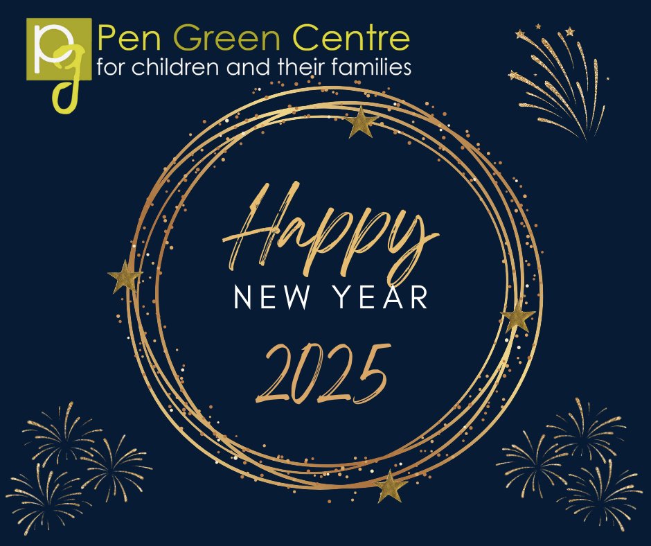 ✨ Happy New Year 🎉 Wishing you all the very best for 2025 from all at Pen Green 💚 ✨
