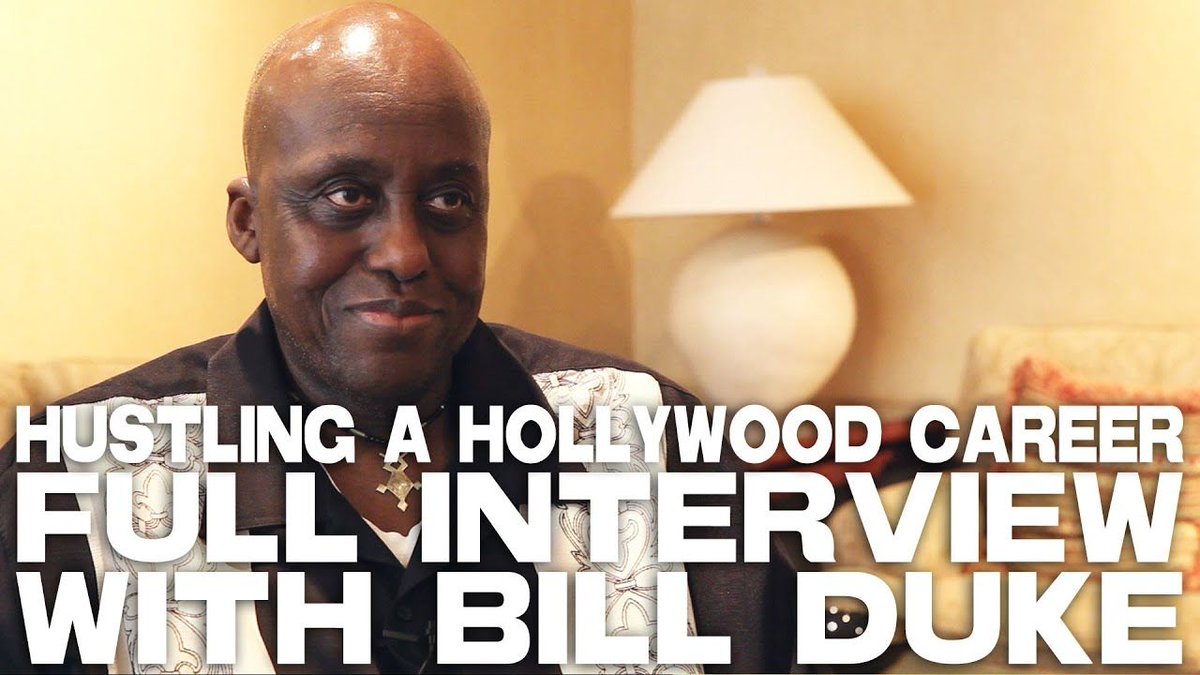 filmcourage's tweet photo. Bill Duke On Hustling A #Hollywood Career [FULL INTERVIEW] 
https://t.co/2YbPgEv5vn 
#LAlife #acting101 https://t.co/Q7yOqMchv8