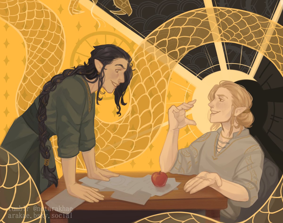 ☺️☺️

#silvergifting #silmarillion #celebrimbor #sauron