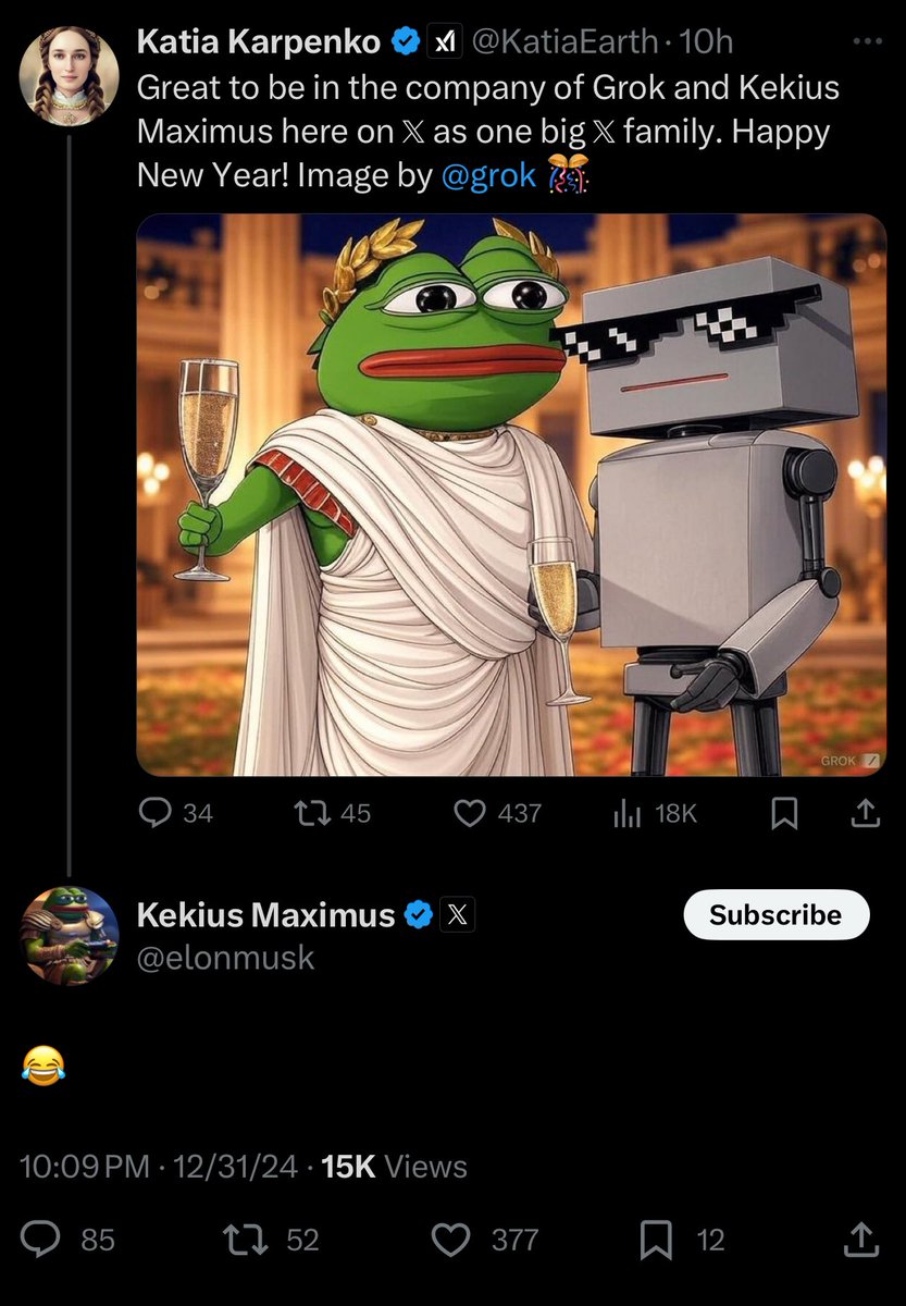 Maximus Meta...

Elon reacted to this tweet.... Fresh CTO...

Send It 🚀

dexscreener.com/solana/2shzzl4…