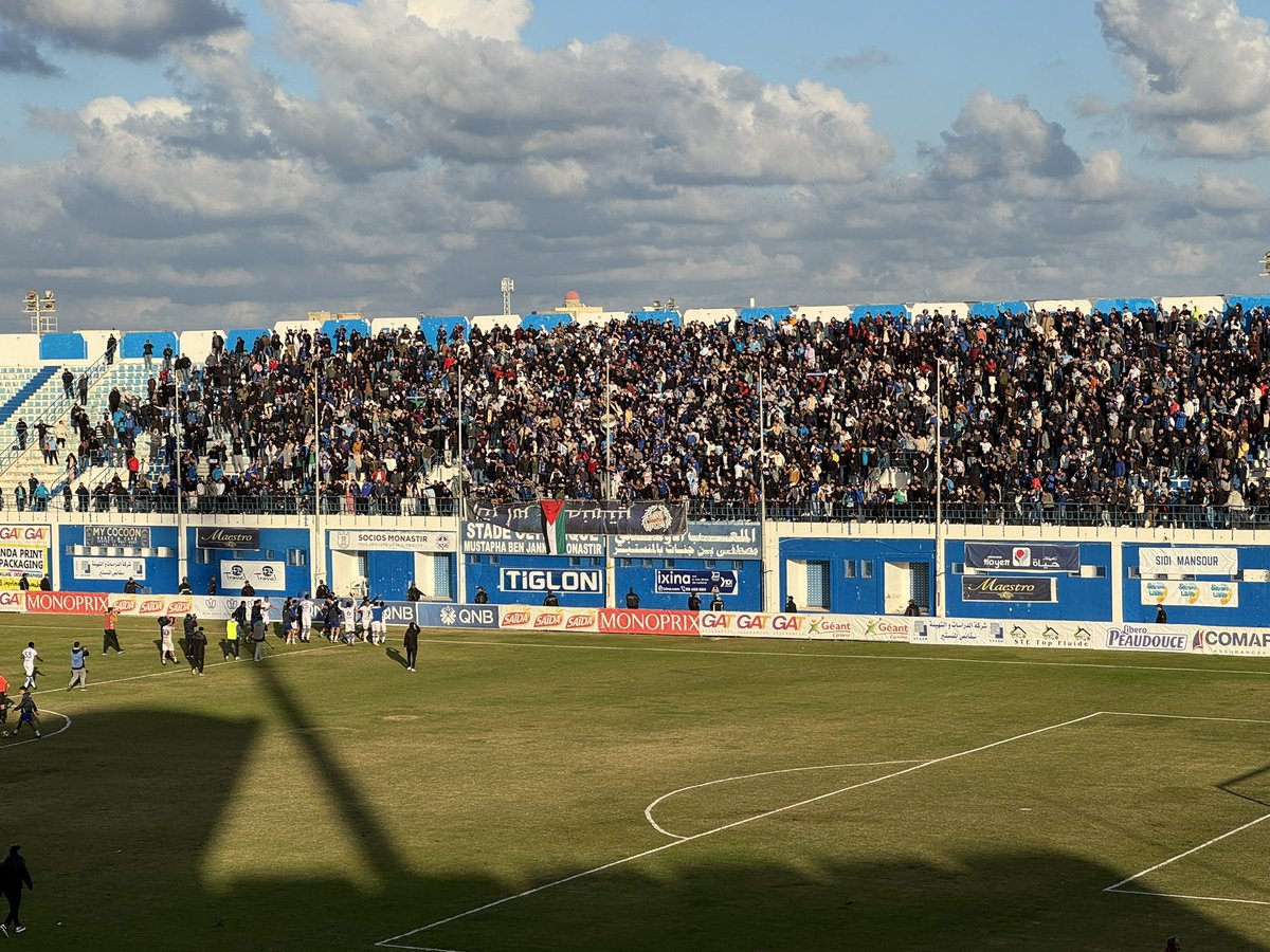 Groundhopping in Tunisia🇹🇳
US Monastir - Stade Tunisien
🏆Tunisian Ligue Professionnelle 1🇹🇳
🗓️29/12/2024 14:00
🏟️Stade Mustapha Ben Jannet (Monastir)
🗣️7,000
#football #groundhopping #ultras #Tunisia #Tunis #usm #monastir #stadetunisien #チュニジア