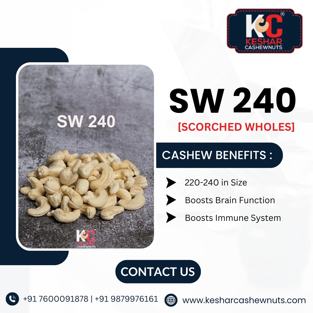 kesharcashew's tweet photo. SW 240(Scorched Wholes) #Cashew, a reputable #importer and #supplier of high-quality cashews. Our products are renowned for #premiumquality and excellent taste.
https://t.co/FPmRfF7beF
#SW240Cashew #ScorchedWholeCashew #importedquality  #Kaju #WholeCashew #Manufacturer #Exporter https://t.co/NpxZGWoAvd