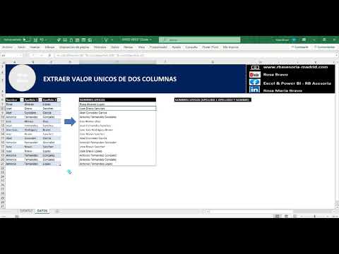 RBAsesoriaMad's tweet image. 😀¡¡NUEVO VIDEO del canal EXCEL PRACTICO!! 🤓 #122 EXTRAER VALORES UNICOS DE DOS O MÁS COLUMNAS 👌🏼¡Actualiza tus conocimientos de Excel! 💻
#excel #excelavanzado #excelpractico #finanzas #formación youtube.com/watch?v=0IgrEj…