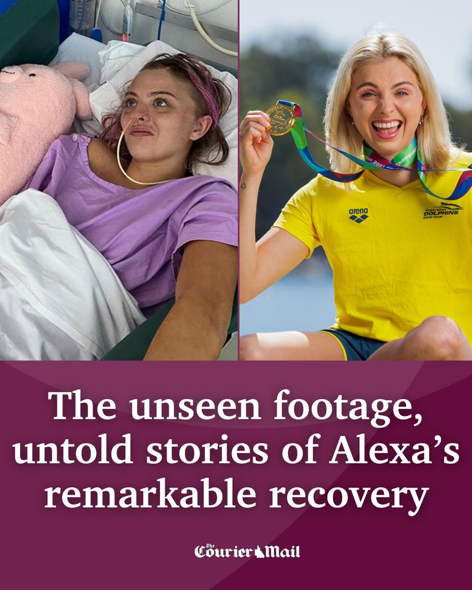 couriermail's tweet image. In an exclusive documentary, Alexa and her parents open up with untold stories and unseen footage of her recovery from a horrific crash, to become the Paralympic superstar we all love. 

WATCH THE DOCO: bit.ly/4a0p3f0