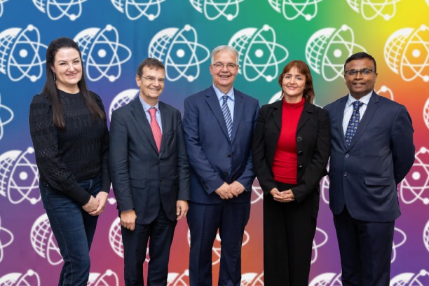 WFNMB (@wfnmb_) on Twitter photo 🌟 New Leadership at WFNMB 🌟
As of Jan 1, 2025, the WFNMB welcomes:
<a href="/SavvasFrangos/">Savvas Frangos</a> President, @GiselaEstrada Secretary General, John Prior Treasurer, Gopinath Gnanasegaran President-Elect, Lizette Louw Immediate Past President, #WFNMB #NuclearMedicine 🌟 New Leadership at WFNMB 🌟
As of Jan 1, 2025, the WFNMB welcomes:
<a href="/SavvasFrangos/">Savvas Frangos</a> President, @GiselaEstrada Secretary General, John Prior Treasurer, Gopinath Gnanasegaran President-Elect, Lizette Louw Immediate Past President, #WFNMB #NuclearMedicine