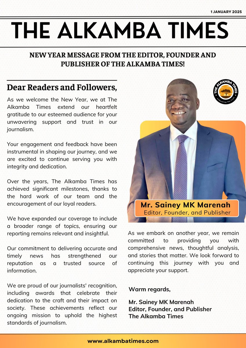 Sainey M.K. Marenah tweet media