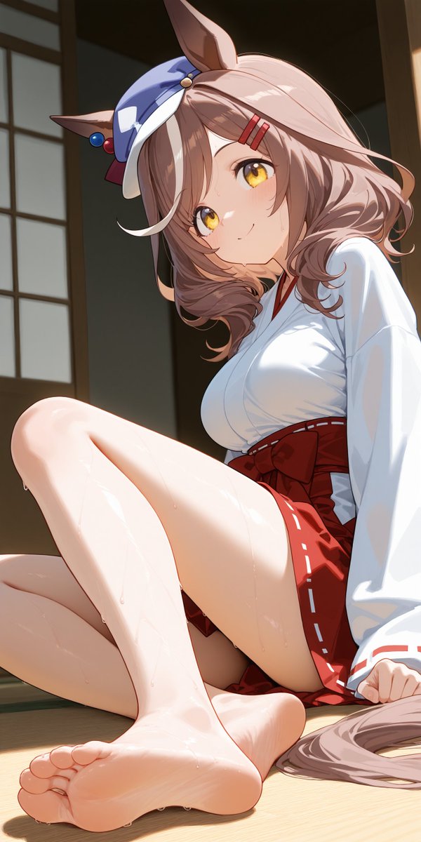a1llus's tweet photo. 巫女 マチカネタンホイザ 足裏 https://t.co/xfNAqCqcKd