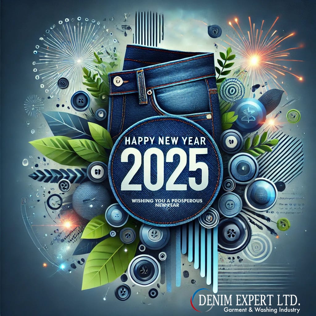 Wishing you all "Happy New Year 2025". #Denimexpertltd
