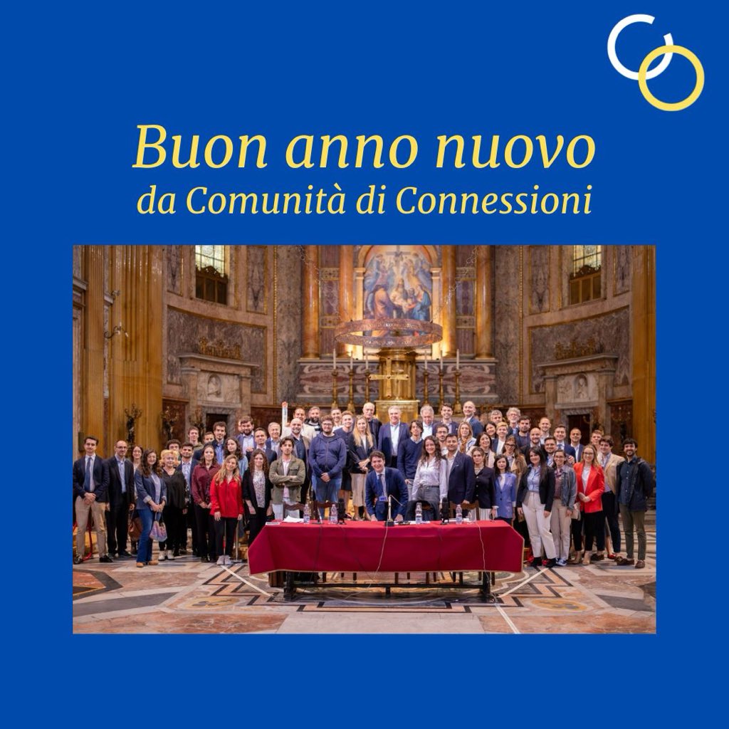 connessioniFP's tweet photo. ✨Accogliamo il nuovo anno con gioia, affetto. Vi auguriamo di poter sempre essere costruttori di valori importanti per il vivere civile della nostra società.

👉Buon Anno da Comunità di Connessioni.

#connessioni #buonanno #2025 https://t.co/hhlu99cdR9