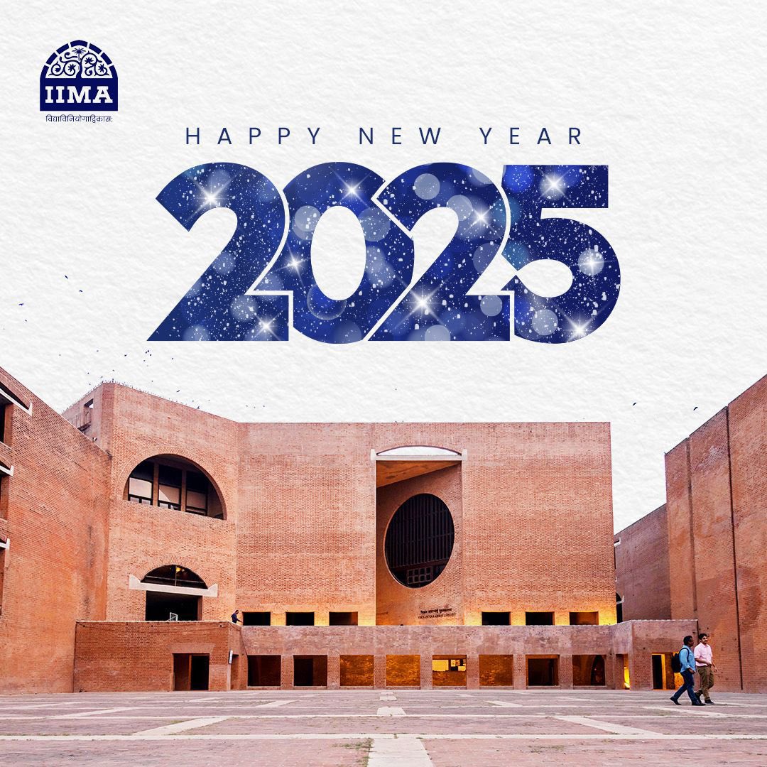 As the New Year dawns, the IIMA PGPX family extends heartfelt wishes for joy and prosperity to you! Prepare for a year full of opportunities to gain the IIMA Edge, embarking on a journey of learning, growth, and moments that redefine success.