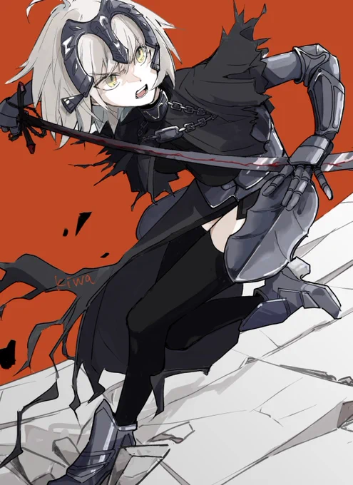 ジャンヌオルタ特に正月感ない絵であけましておめでとうございます!今年もよろしくお願いします 
