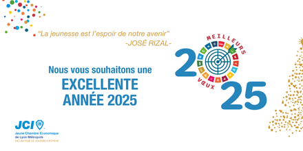 🍀 [MEILLEURS VOEUX] 🍀

💝 Toute la Jeune Chambre Économique de Lyon Métropole vous souhaite une excellente année 2025 ! 💝

Famakan BAGAYOKO, Président 2025, et son Bureau 🦁

<a href="/JCE_France/">jce_france</a> <a href="/JCEAURA/">Fédération JCE AURA</a> <a href="/clement_ln/">Clém_ent</a> 

#JCEF #leadership #engagement #HappyNewYear