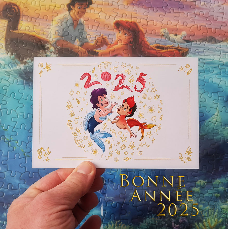 YohannAntoine's tweet photo. 🧜🏻‍♂️ Elio et Maëldan vous souhaitent une belle et heureuse année 2025 ✨️#happynewyear2025 #happynewyear #bonneannée #bonneannéé2025 #mermen #merman #merbaby #merboy #yohannantoine #elio #eliothelittlemerman #eliomerman #eliomaeldan #originalcharacters #friendship https://t.co/QCpLMxYb97