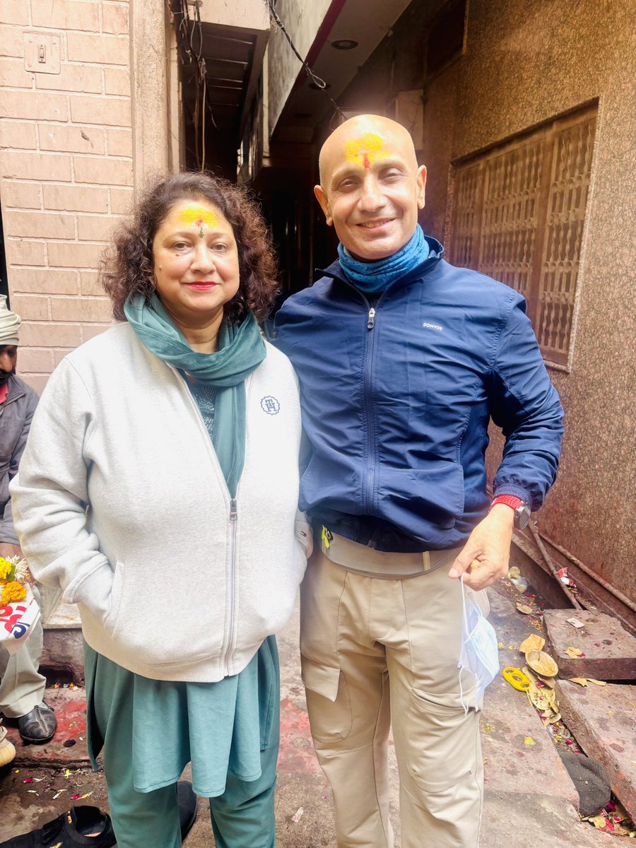 Celebrating new year at Shri Banke Bihari Temple, Vrindavan #Vrindavan