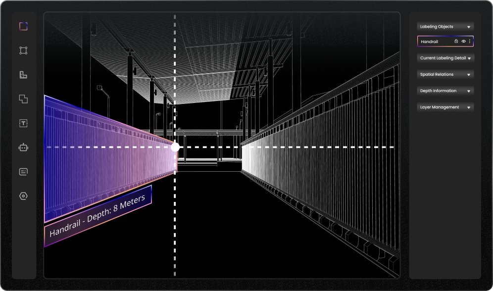 Label3D's tweet photo. What is 3D data labeling? 

It’s the process of assigning meaning to the shapes, distances, and interactions that define our physical world. At Label3D, we turn spatial data into actionable intelligence, empowering AI to navigate and understand complex environments with precision.

#AI #SpatialComputing #Label3D