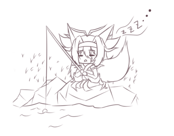 正月のミクズくん 