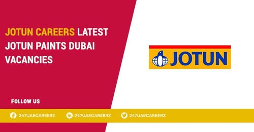Explore diverse career opportunities with JOTUN Careers. Join a global leader in paints and coatings, fostering innovation and professional growth.

For more details visit: tinyurl.com/2wcpezk3

#jobsindubai #jobsinuae #jobsinabudhabi