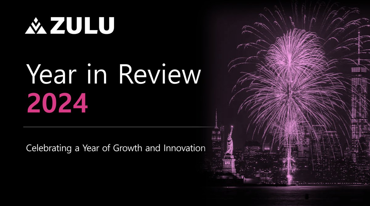 🌟 Wishing all our users a fantastic 2025! 🥂

Dive into our 2024 recap on the blog and relive the milestones that made this year unforgettable! 💫
medium.com/@zulu_network/…