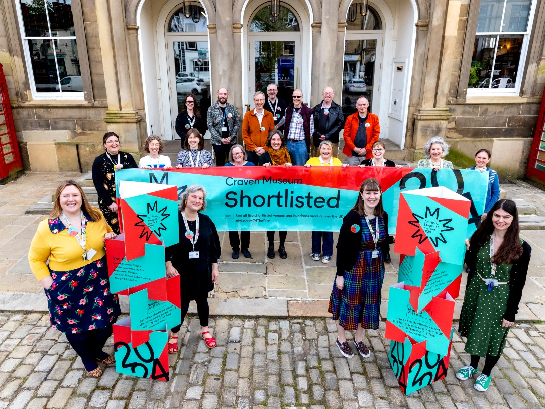 Happy New Year from the Skipton Town Hall Team! 🎉

What a fantastic year it has been and our highlight has got to be being a finalist in Art Fund Museum of the Year 2024. 

A massive thank you to all our visitors, partners and community - we look forward to seeing you in 2025!