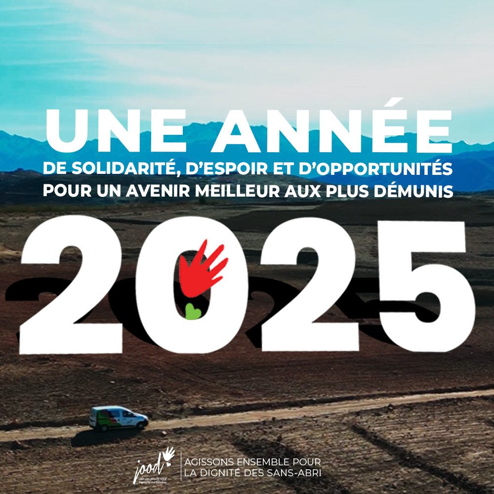 JOOD_ONG's tweet photo. Jood ONG vous souhaite une excellente année✨
✓ 1 412 sans-abri sauvés de la rue
✓ 35 600 familles aidées
✓ 10 puits restaurés
Merci à tous nos Joodeurs – bénévoles, partenaires et donateurs – pour cet impact inoubliable. Continuons en 2025
#BestOf2024 #ImpactSocial #Gratitude https://t.co/ckCCdtcmVi
