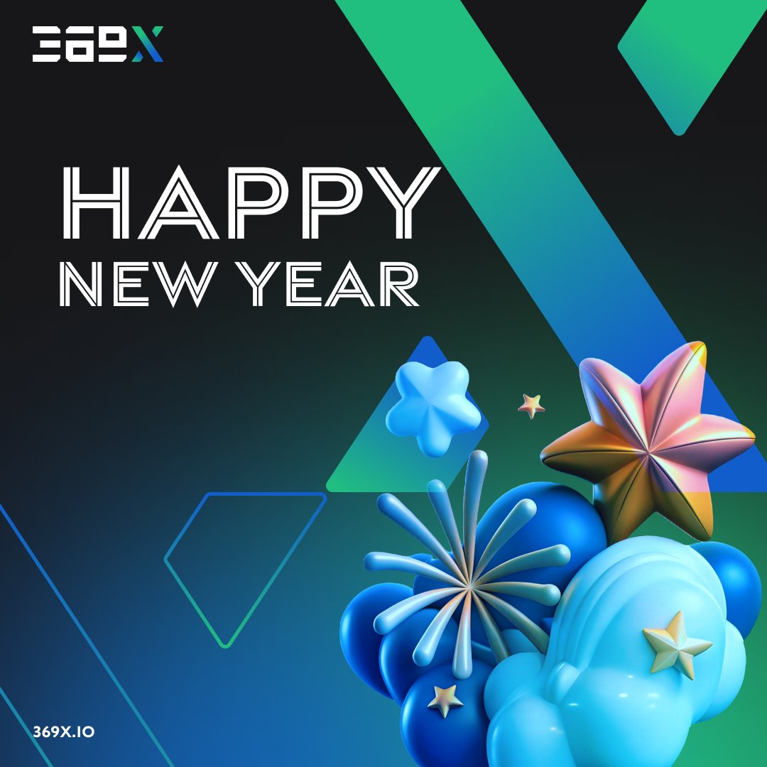 369X_io's tweet photo. 🎉 Welcome to 2025!
It’s a new year.

Get ready to explore new opportunities as we’ll be bringing a lot of it to your table.
Happy new year to you.

How was the last year for you?
#369x #HappyNewYear https://t.co/rwkONbEFM1