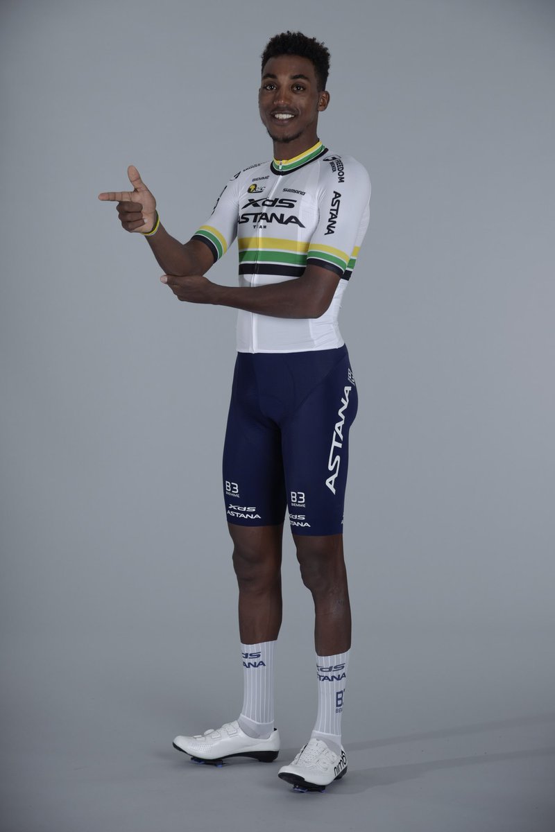 Our distinctive jersey:

🇮🇹 Italian Champion of <a href="/AlbertoBettiol/">Alberto Bettiol</a>
🇳🇿 New Zealand Champion of <a href="/aarongate/">Aaron Gate</a> 🌍 African Champion of <a href="/henokmulubrhan/">HENOK MULUBRHAN</a> 

#XDSAstanaTeam

📷 <a href="/SprintCycling/">SprintCycling</a>