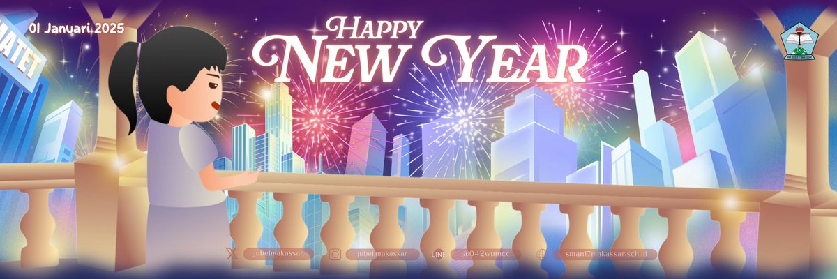 𝐓𝐚𝐡𝐮𝐧 𝐛𝐚𝐫𝐮 𝐦𝐚𝐬𝐞𝐡𝐢 𝟐𝟎𝟐𝟓
——
Jadikan 2025 sebagai gerbang baru dengan penuh angin segar untuk melanjutkan perjuangan mu.
——
𝐒𝐞𝐥𝐚𝐦𝐚𝐭 𝐓𝐚𝐡𝐮𝐧 𝐁𝐚𝐫𝐮 𝟐𝟎𝟐𝟓✨
𝐒𝐞𝐞 𝐲𝐨𝐮 𝐨𝐧 𝟔𝐭𝐡 𝐉𝐚𝐧𝐮𝐚𝐫𝐲 𝐒𝐞𝐯𝐞𝐧𝐭𝐞𝐞𝐧𝐚𝐠𝐞𝐫𝐬!