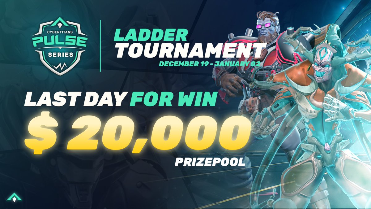🏁 The Ladder Tournament has come to an end!

A huge shoutout to everyone who competed and showcased their skills. 🏆🔥

New tournaments and challenges are on the way—stay sharp and get ready for what’s next! 🎮✨