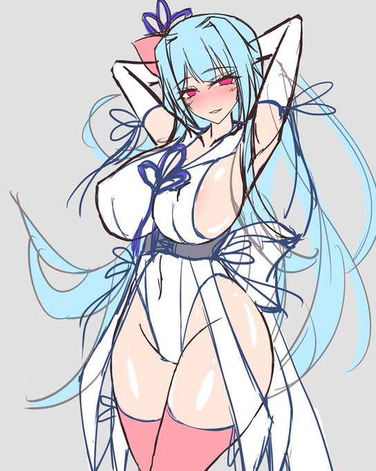 すけぶwip そのままアクスタにするかも 