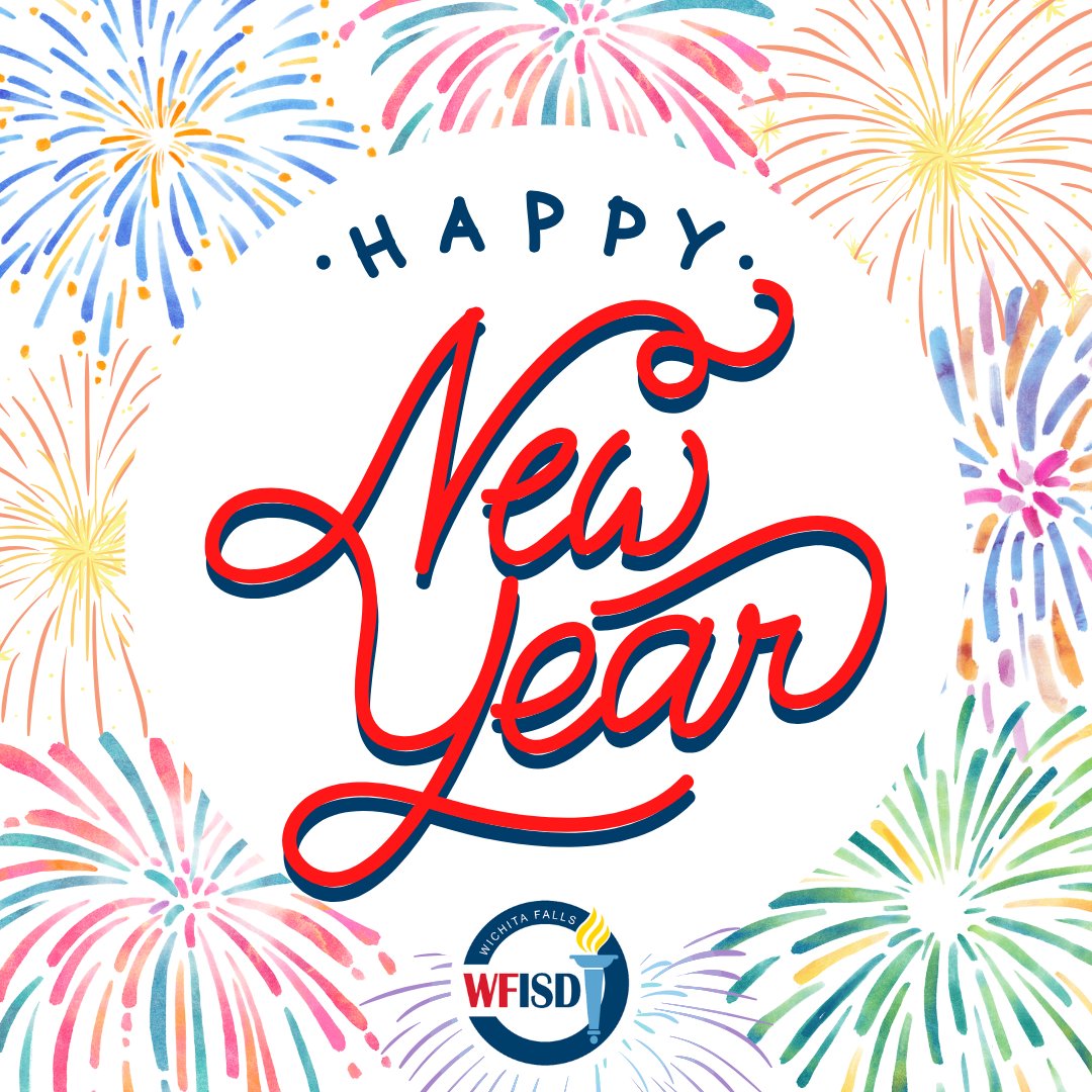 🎆 Happy New Year from WFISD! 🎆

As we say goodbye to 2024 and welcome 2025, we want to take a moment to wish all our students, families, teachers, and staff a joyful and successful new year! 🌟 

#teamWFISD