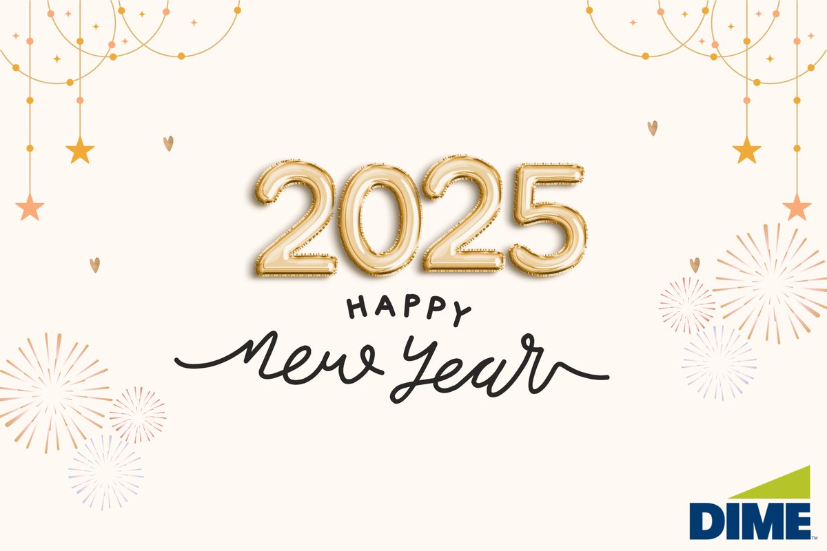 DimeCommercial's tweet photo. #TeamDime wishes everyone a happy new year, filled with endless joy and opportunities! https://t.co/zIxirYtAgI
