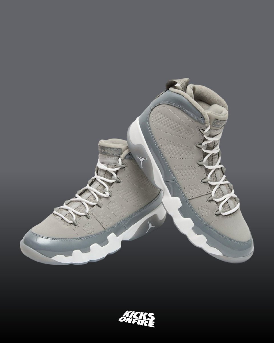 kicksonfire's tweet image. Air Jordan 9 Cool Grey 2025
𝗖𝗼𝗹𝗼𝗿𝘄𝗮𝘆: Medium Grey/Cool Grey-White
𝗦𝘁𝘆𝗹𝗲 𝗖𝗼𝗱𝗲: HV4794-011
𝗥𝗲𝗹𝗲𝗮𝘀𝗲 𝗗𝗮𝘁𝗲: March 15, 2025

The Air Jordan 9 Cool Grey 2025 is a highly anticipated release that conti...