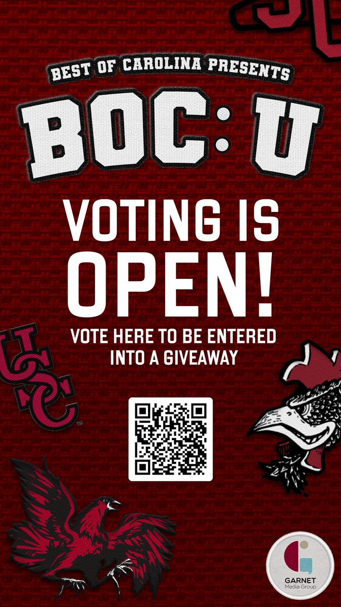 Our New Year's resolution is to vote for #BestofCarolina2025 🍾 Lucky for us (and you!), there's one more day to vote for your favorites!
Vote here: buff.ly/3RSY8Hr
#GarnetMediaGroup