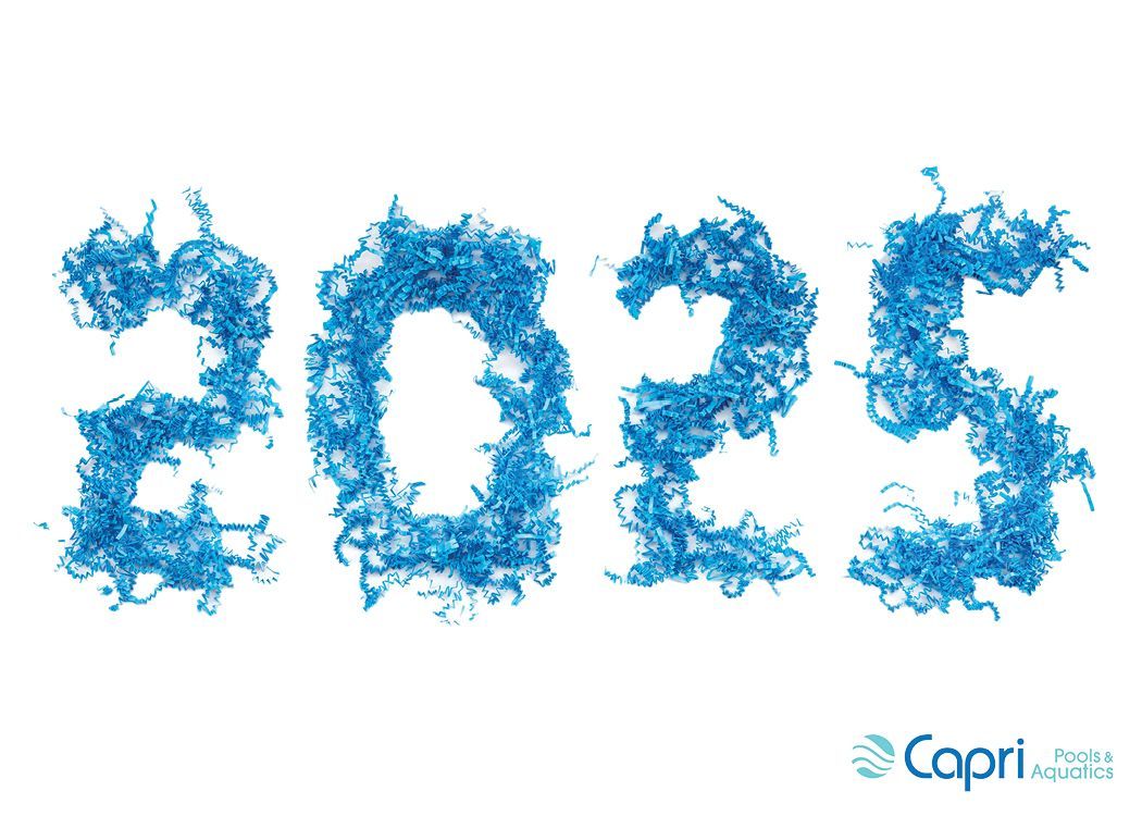 Capri_Pools's tweet photo. #HappyNewYear! 🩵 Today we reflect on an incredible year of partnership and project deliveries. We can't wait to dive into all that 2025 has to offer! #CapriPools https://t.co/MMI1VoZEz1
