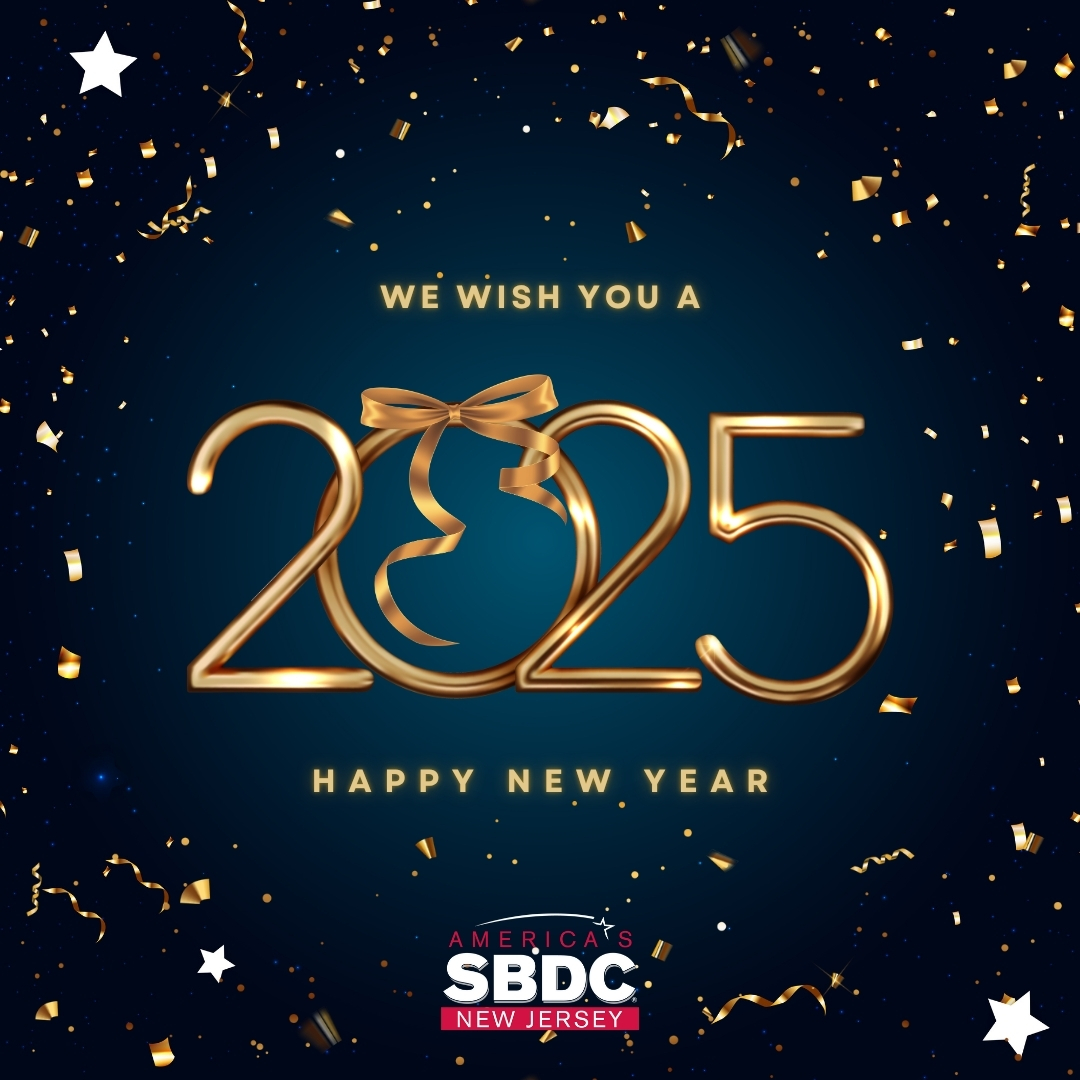 🎉 Welcoming the #NewYear with a burst of energy and enthusiasm!

🌟 May 2025 be filled with growth, success, and endless possibilities for you and your #smallbusiness. Cheers to another year of achieving milestones together.

#HappyNewYear from the NJSBDC family! 🎊