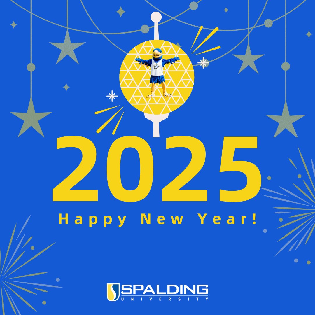 Spalding University (@spaldingu) on Twitter photo Here's to a year full of new adventures and memories. Happy New Year to everyone in the Spalding community! #SU502 Here's to a year full of new adventures and memories. Happy New Year to everyone in the Spalding community! #SU502
