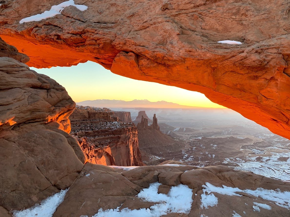 Kick off the new year on the right foot! Canyonlands is a great place to begin your new year's resolution of enjoying the health benefits of parks while also admiring the stunning winter scenery❄️ 

📸: NPS/R. Smartt