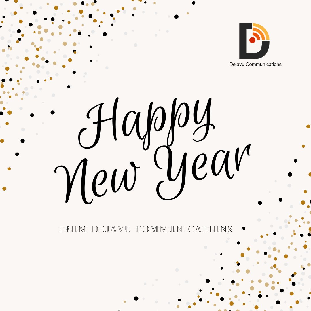 Dejavucomms's tweet photo. We appreciate all your support throughout 2024. Let’s work together to make 2025 even bigger and better!

#HappyNewYear2025 https://t.co/ObU5uIUJP1