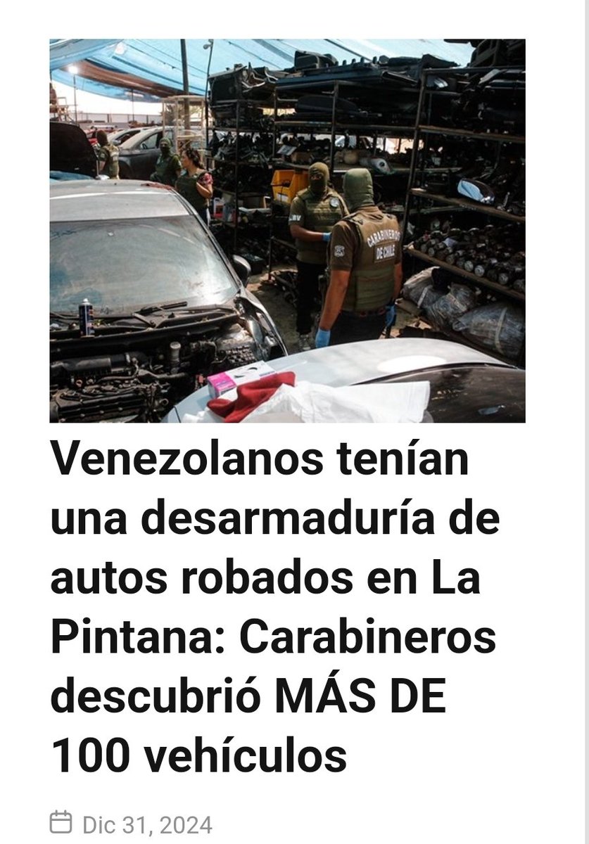 BASTA DE REGULARIZAR VENECOS, no tenemos acceso a los antecedentes penales por no tener relaciones de cooperación con Maduro, cuántos son sicarios, violadores, narcos, secuestradores y delincuentes comunes vas a regularizar ??.. no tienen idea el Director de Migraciones sin info