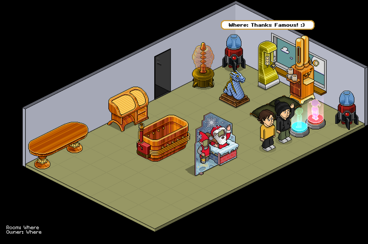 Famous - Habbo tweet media