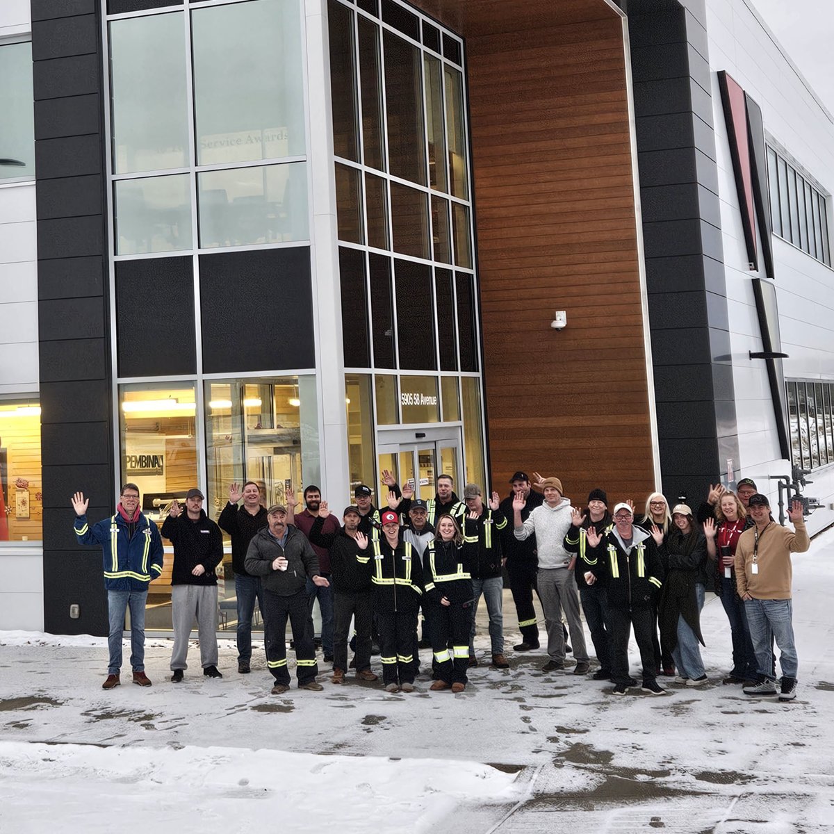 From our team in Drayton Valley, Alberta and on behalf of everyone at Pembina across Canada and the U.S. have a safe and happy 2025! 

#PembinaPipeline #HappyNewYear #Happy2025