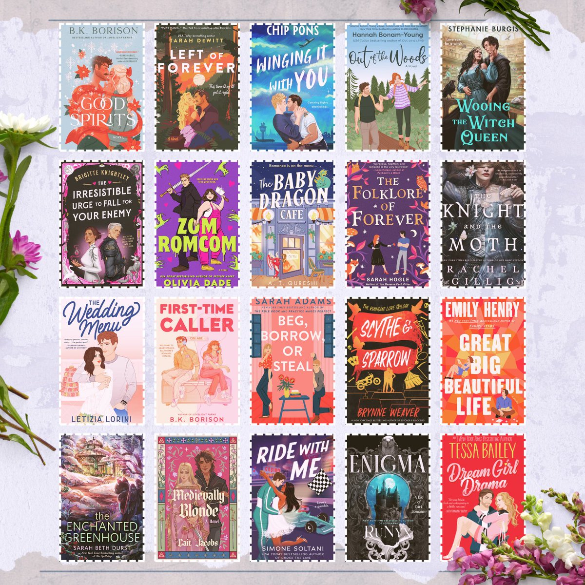 20 books i'm excited to read in 2025 𐙚⋆°｡⋆♡