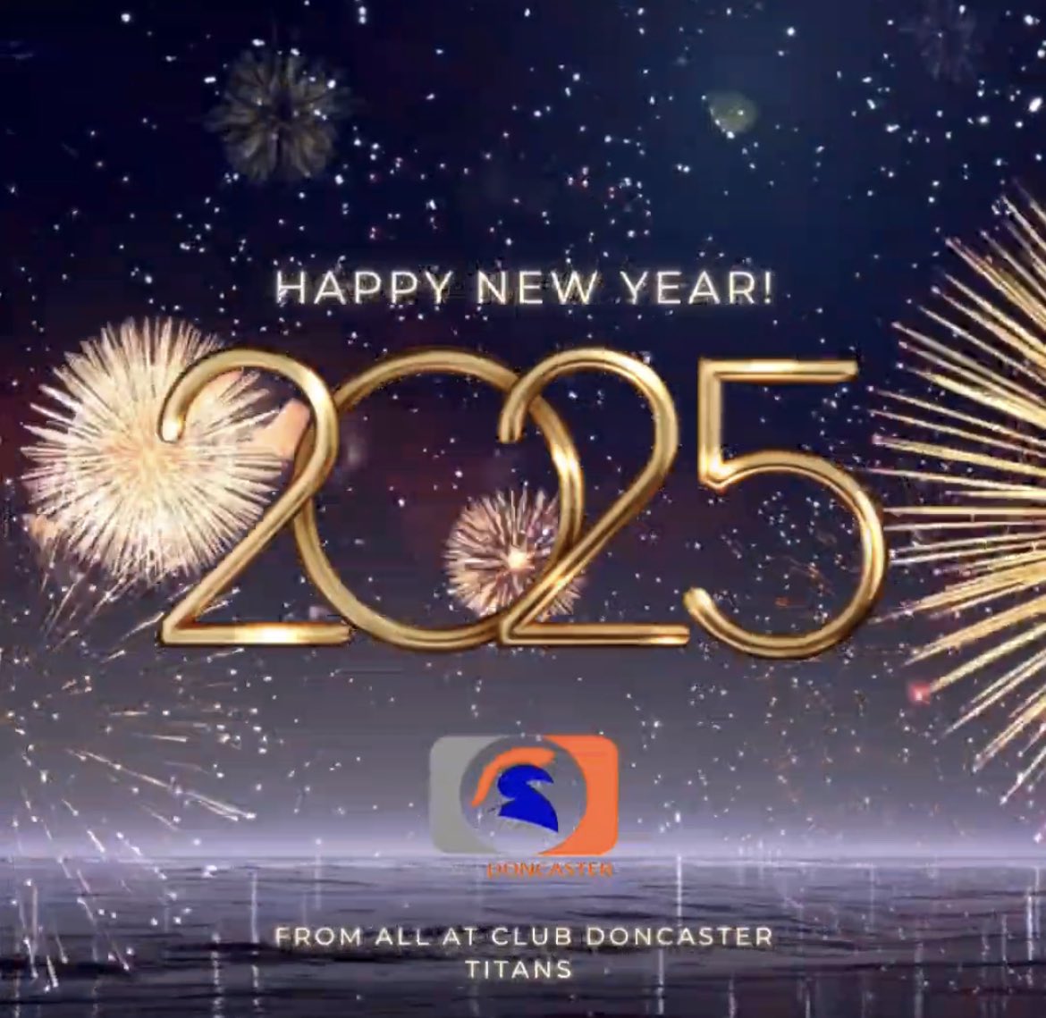 Happy New Year from everyone at Club Doncaster Titans!