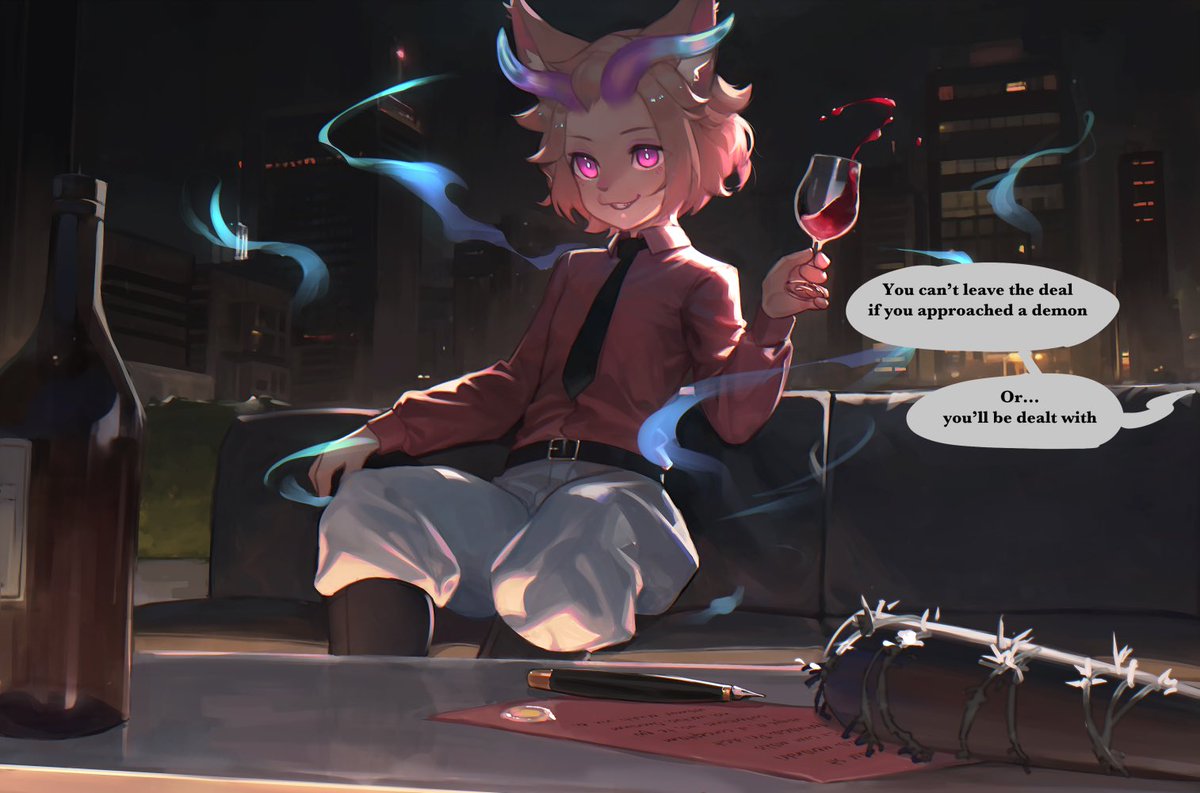 A demon's charming appearance will make you fall into his trap!

🎨 <a href="/MokSamsara/">SamsaraMok</a>