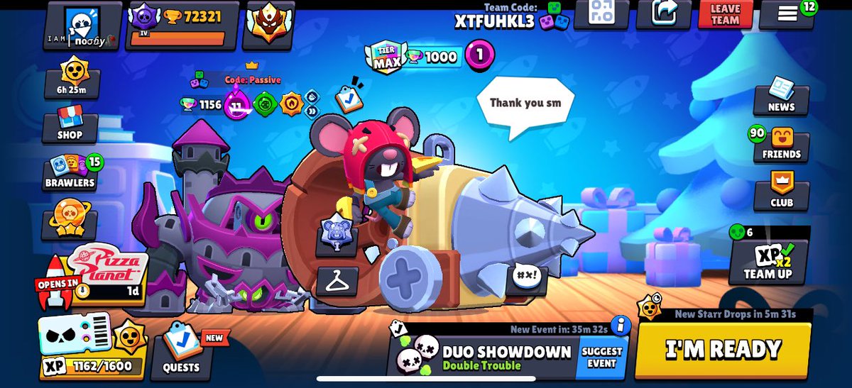 PassiveLC's tweet image. Congratulations ᴵᴬᴹ| п𝗼σ𝒷𝙮🥀F For Winning The Brawl Pass Tournament Weekly Brawl Pass Tournaments At youtube.com/@passive-brawl…